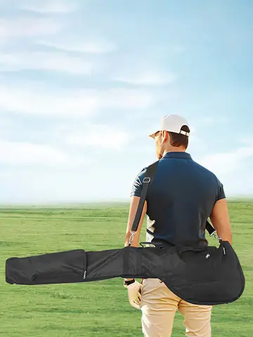 Golf Sunday Bag Hopfällbar minigolfbag Vattentät golfklubbväska Golfväska för 8-10 golfklubbor 8 best sales golfväskor för män - №2