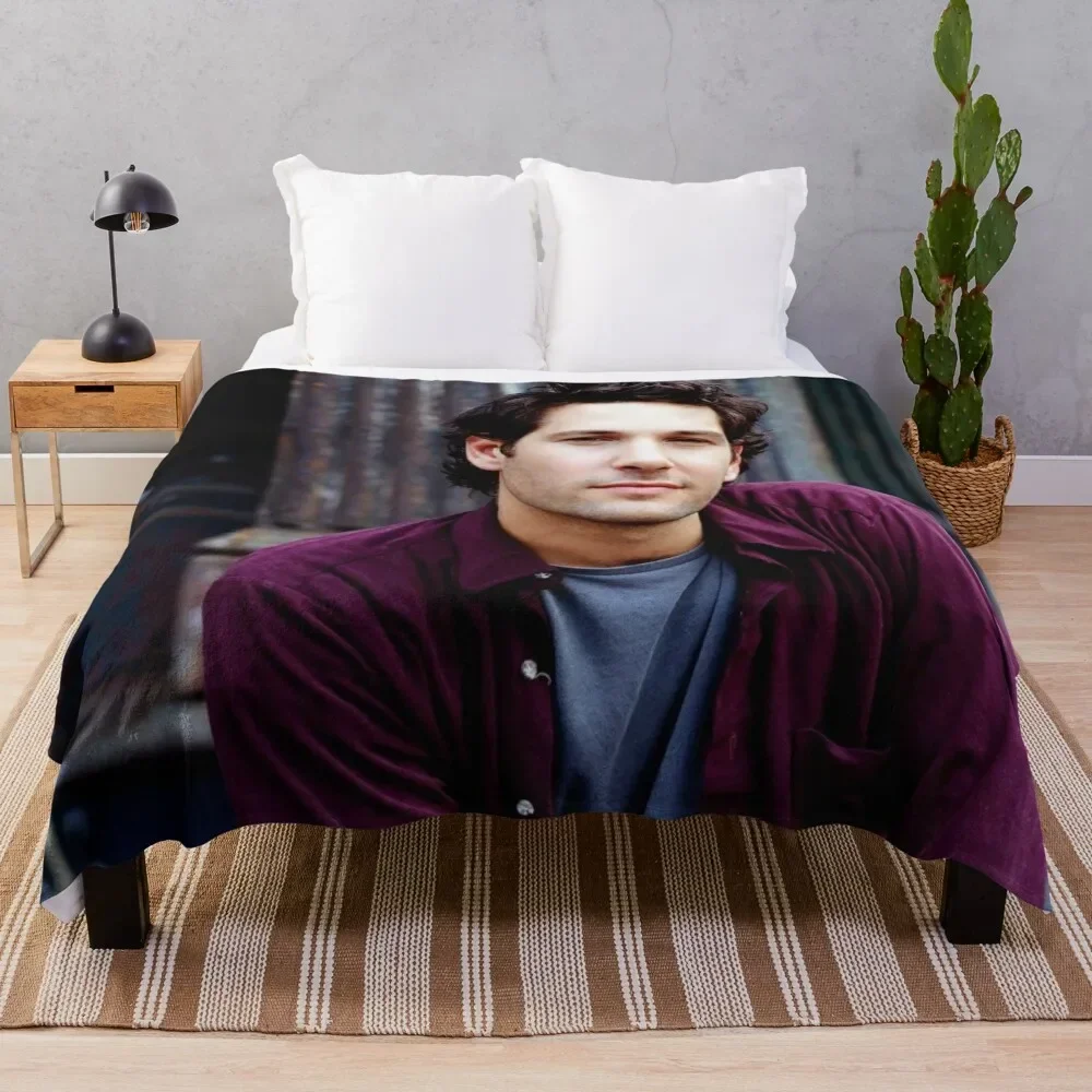 

Paul Stephen Rudd Throw Blanket Hairy Luxury Brand Blankets For Bed Blankets