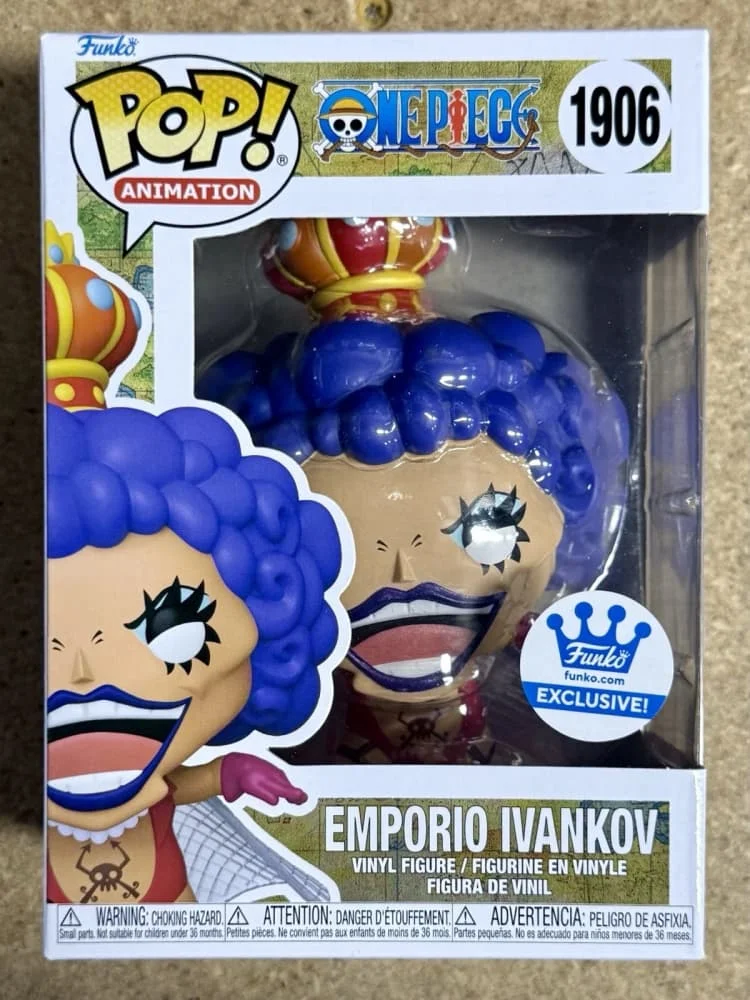 Funko Pop One Piece Emporio Ivankov Chase #1906 Limited Collectible Vinyl Figure Desktop Decor Gift for Anime Lovers - view 6