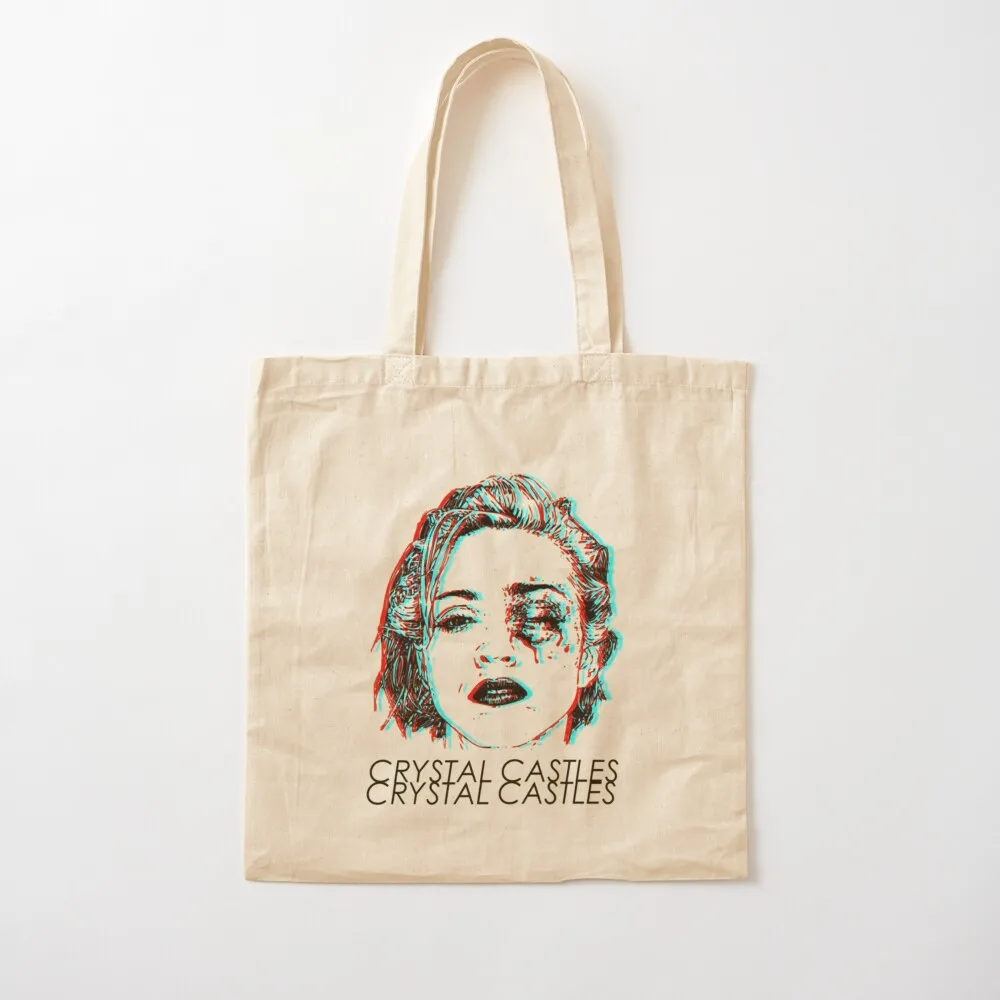 Albumcover von Crystal Castles Tote Bag handbag Women's bag sacs de shopping Canvas Tote Bag