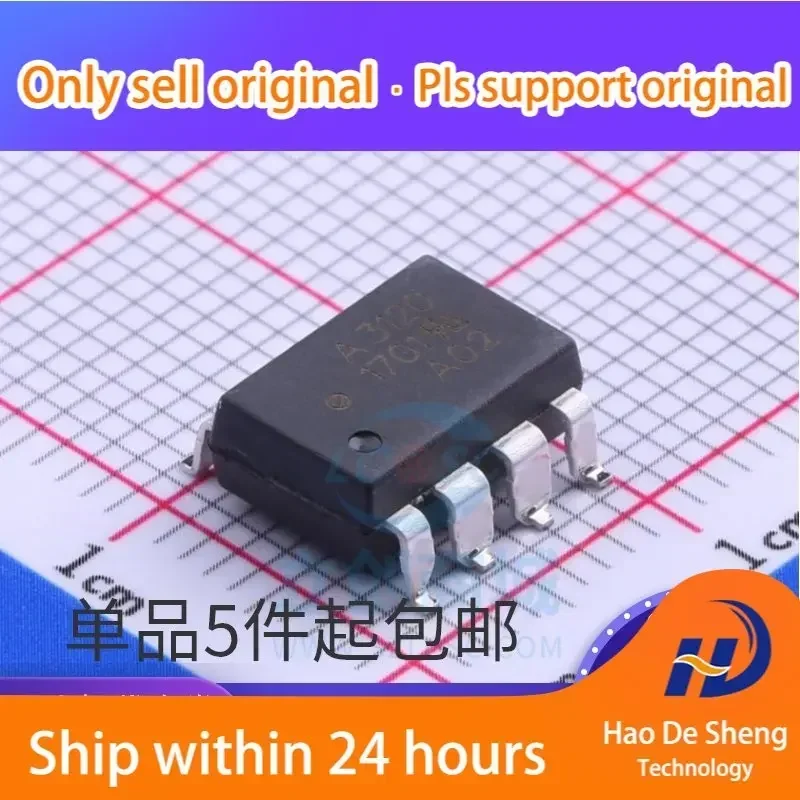 10PCS/LOT HCPL-3120-300E HCPL-3120 3.75KV A3120 New Original in Stock Power bank