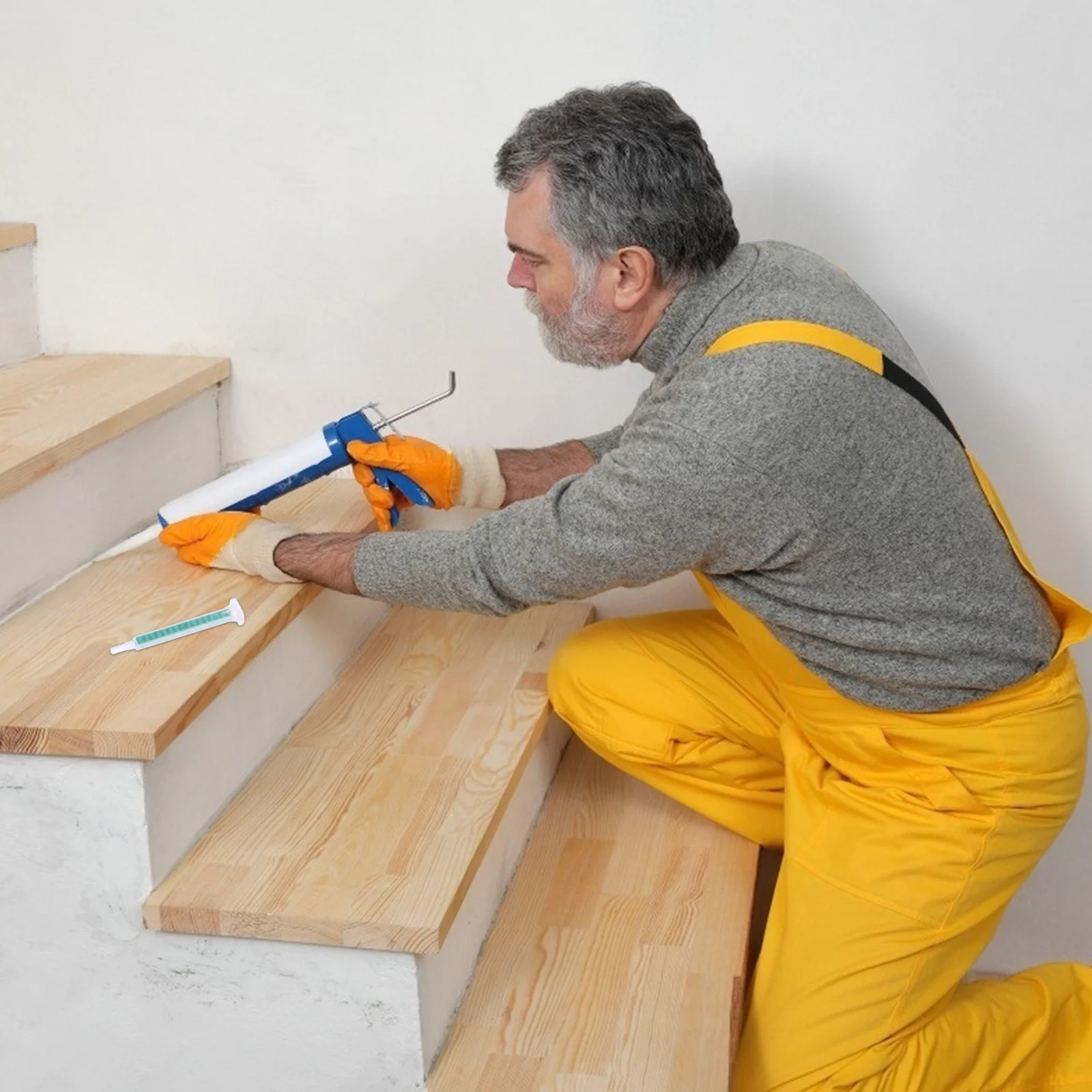 

50Pcs Resin Mixer Tube Square Lightweight Portable Glue Applicator Efficient Internal Stirring Ab Nozzle Filling Tube