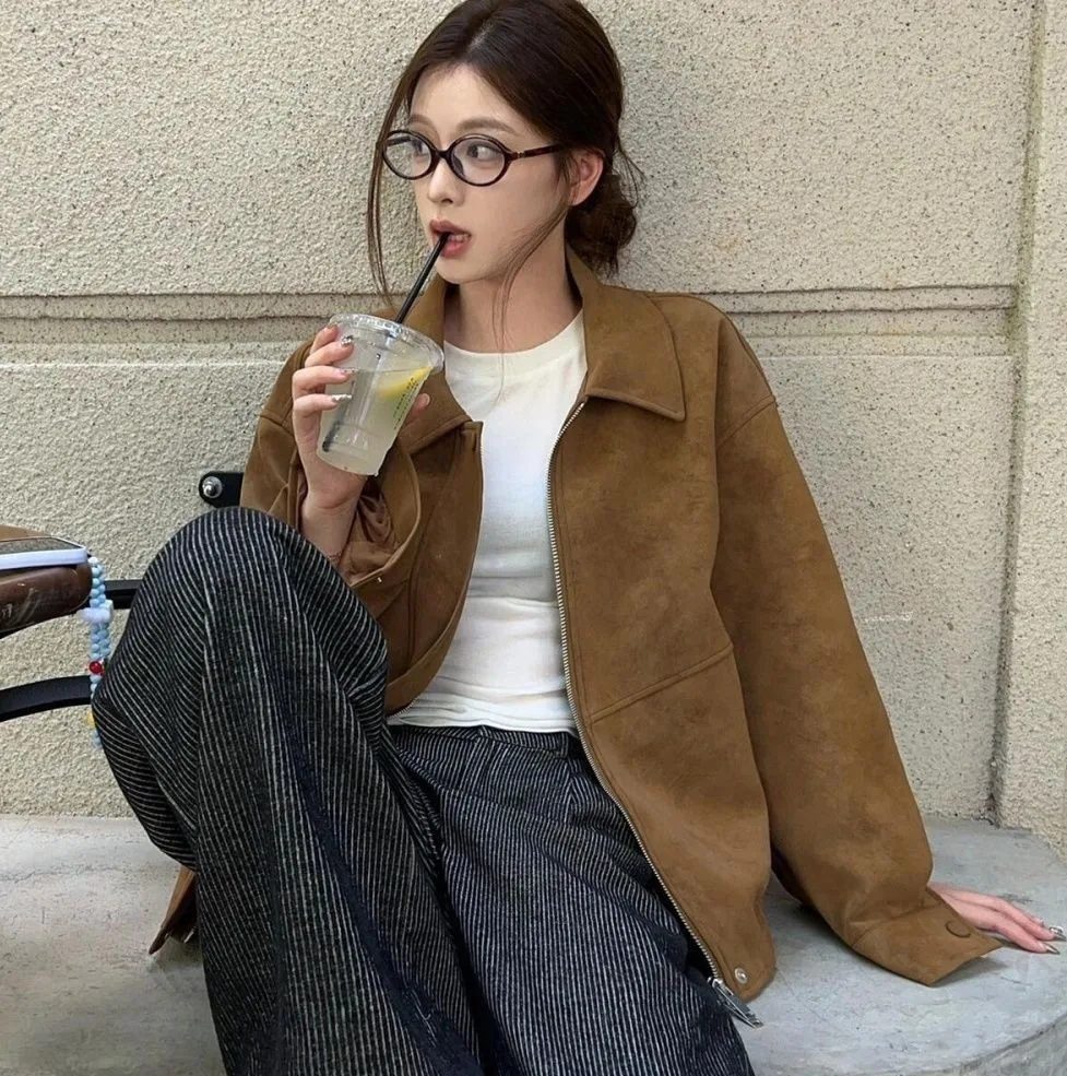 

Bomber Jackets Womens Jacket Red Winter Modern Panelled Quilted Duplex Double-Sided Mock Two-Pieces Illusion Unique Artistic Ins