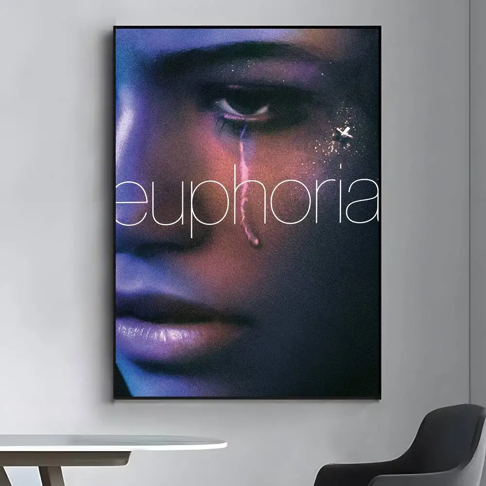 Euphoria TV Show HD ورق طباعة جمالي جدار الفن لغرفة المعيشة بار ديكور المنزل الموضة