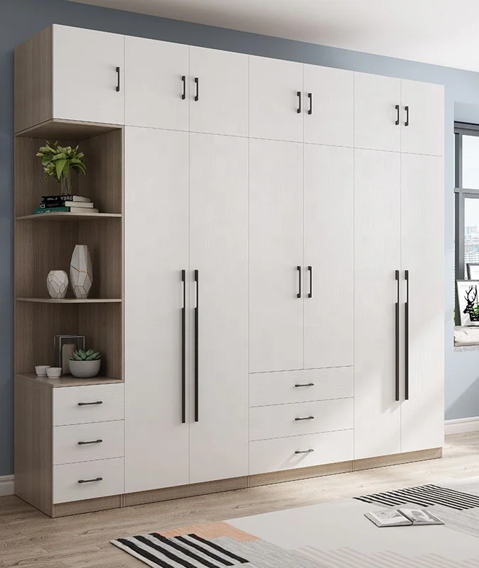 simple modern household bedroom economical cabinet combination rental room