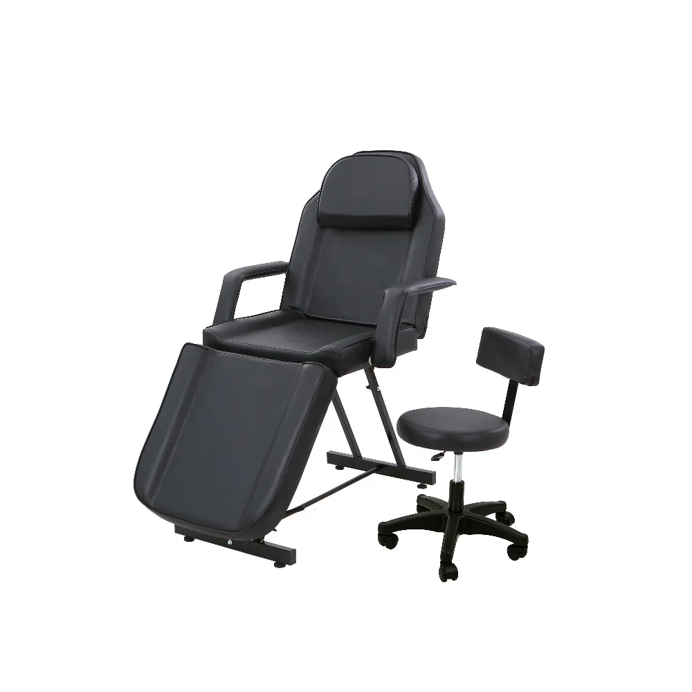 Modern Design  Salon and Spa Shop Furniture Spa Bed Reclining Facial Eyelash Extension Bed for Beauty Tattoo Massage