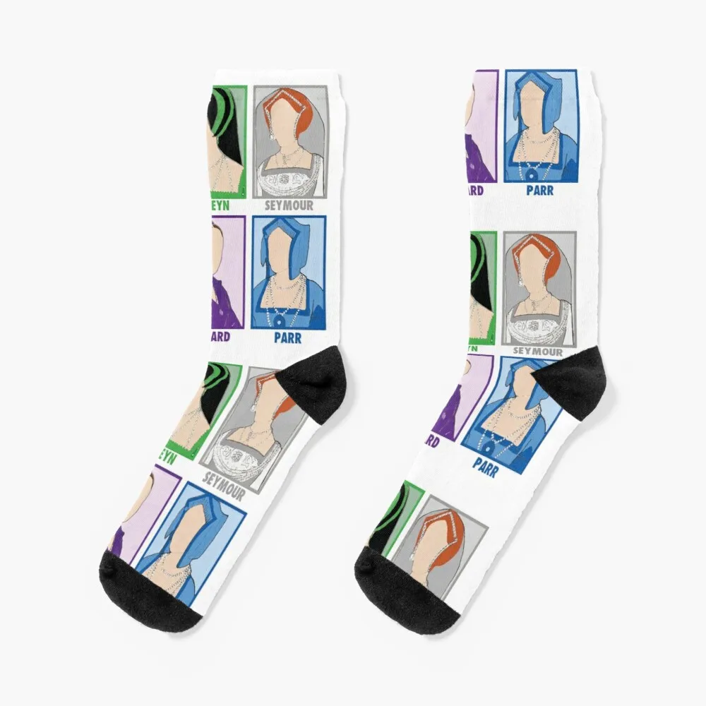 

SIX the Musical: Old School Queens New Colors Socks Socks For Men Set Men'S Sports Socks