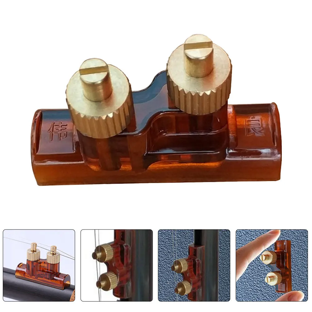 Stroik do Erhu z tworzywa sztucznego i miedzi, precyzyjny tuner zapewniający stabilne strojenie strun, akcesorium zamienne do Erhu, instrument muzyczny.