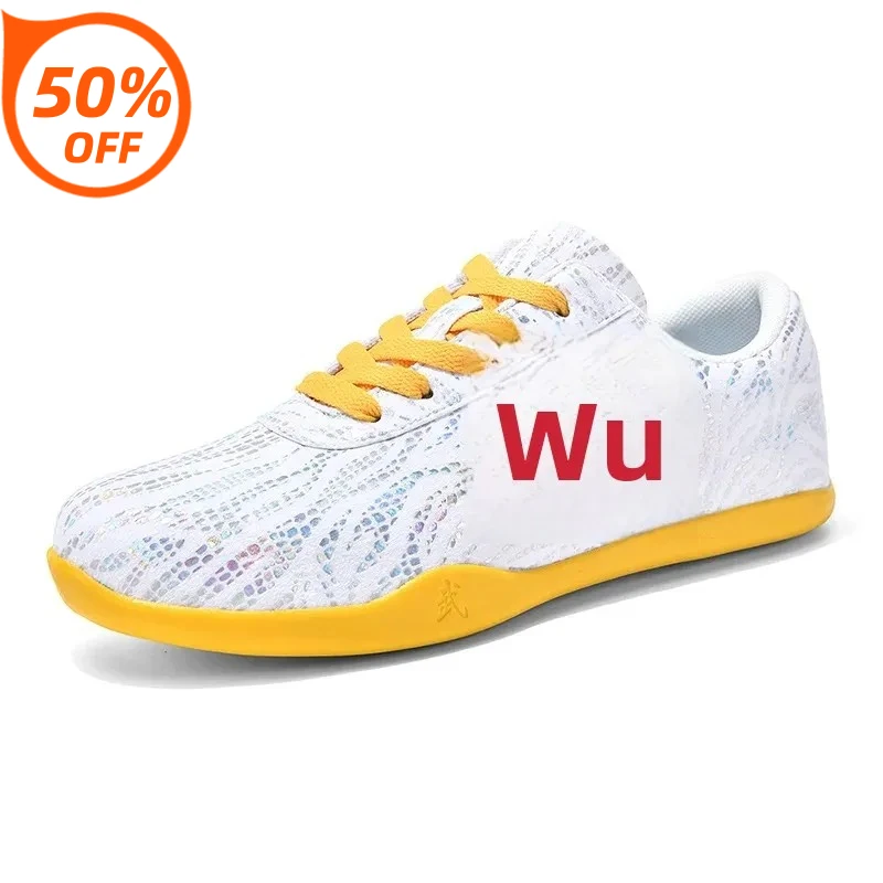 

2026 Adult Tai Chi Shoes Colorful Performance Sports Leisure Rubber Upgraded Version Unisex Martial Arts Competition Shoes