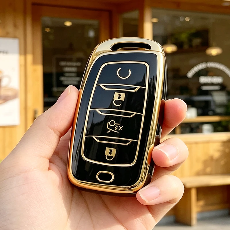 Soft TPU Auto Key Protector for Changan CS85 CS35 Plus CS25 CS95 CS85 Car Remote Key Case Cover Bag Shell Fob
