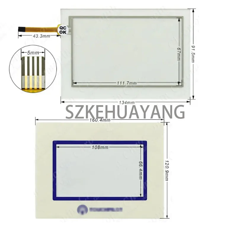 For Carrier TOUCHPILOT 00PSG001652200A PCD7.D450WTPZ51 00PSG002314600A PCD7.D443WTPZ52 Touch Panel Screen Protective Film