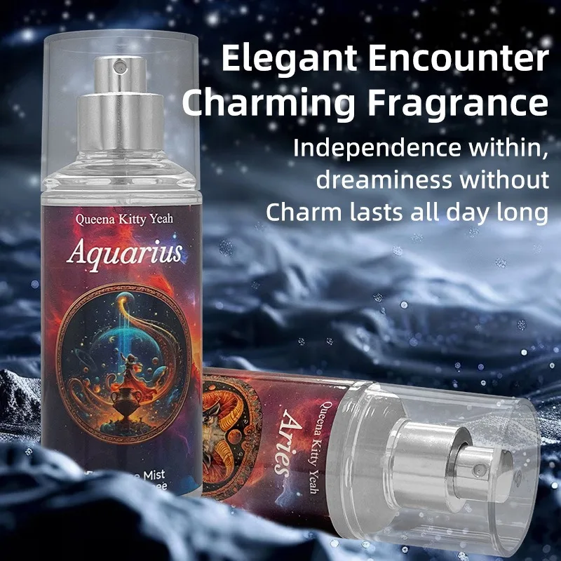 88ML Women Hair Body Mist Perfume Zodiac Collection Long Lasting Fresh Floral Fruity Elegant Soft Feminine Fragrance Spray