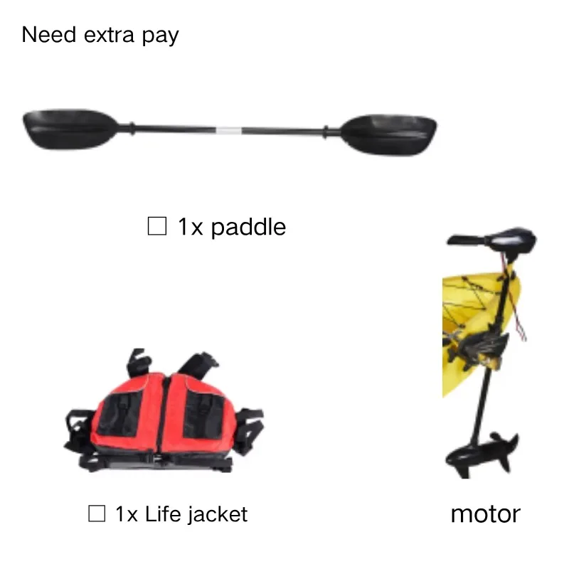 Kayak 3.66m Mirage Pro Angler 12 Model 1 Person Non-slip Mat Light Weight Eco-Friendly HDPE Fishing Surfing Drifting