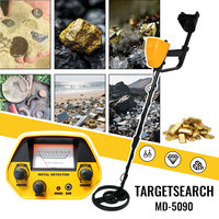 MD5090 Underground Gold Metal Detector Finder Objects Buried Search Treasure Hunting Material Check Equipment