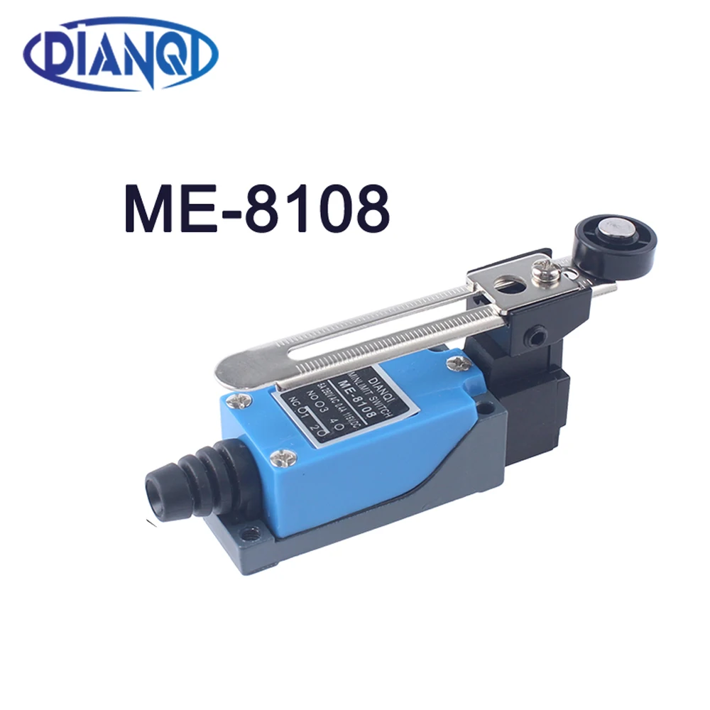 

5PCS ME-8108 limit switch Rotary Adjustable Roller Lever Arm Mini Limit Switch TZ-8108 Momentary Roller