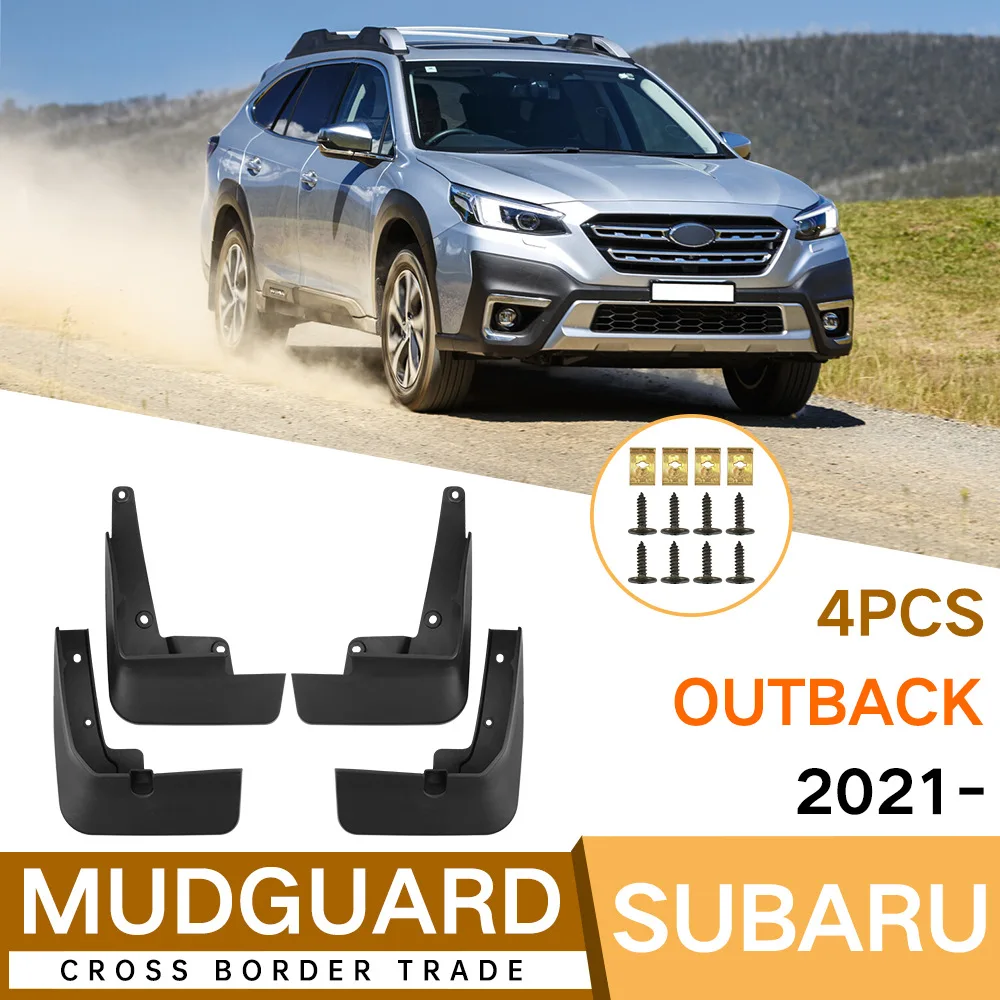 For Subaru Outback 2021 - 2024 2023 2022 Car Mudflaps Mud Flaps Splash Guards Mudguards Flap Fender Accessories