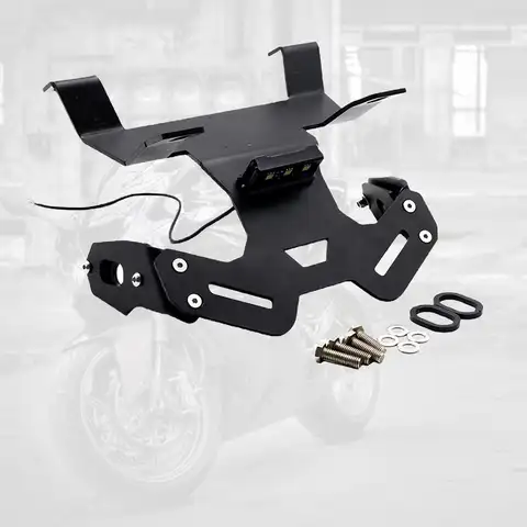 오토바이 번호판 거치대 브래킷, 조명 포함, 혼다 CB125R CB250R CB300R, 높은 특성, 안정적인 성능