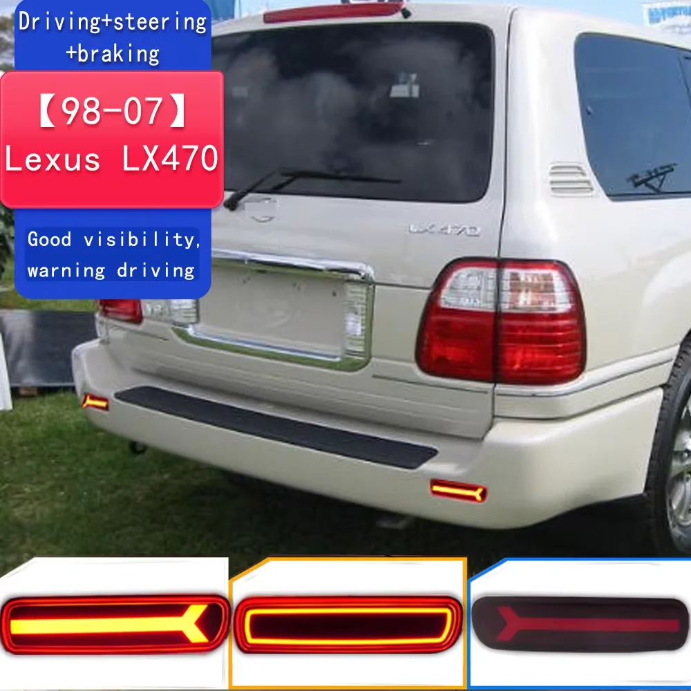 

Rear Bumper Light Pilot Light Accessories For 1998-2007 Toyota Land Cruiser Lc100 4500 4700 Lexu s470