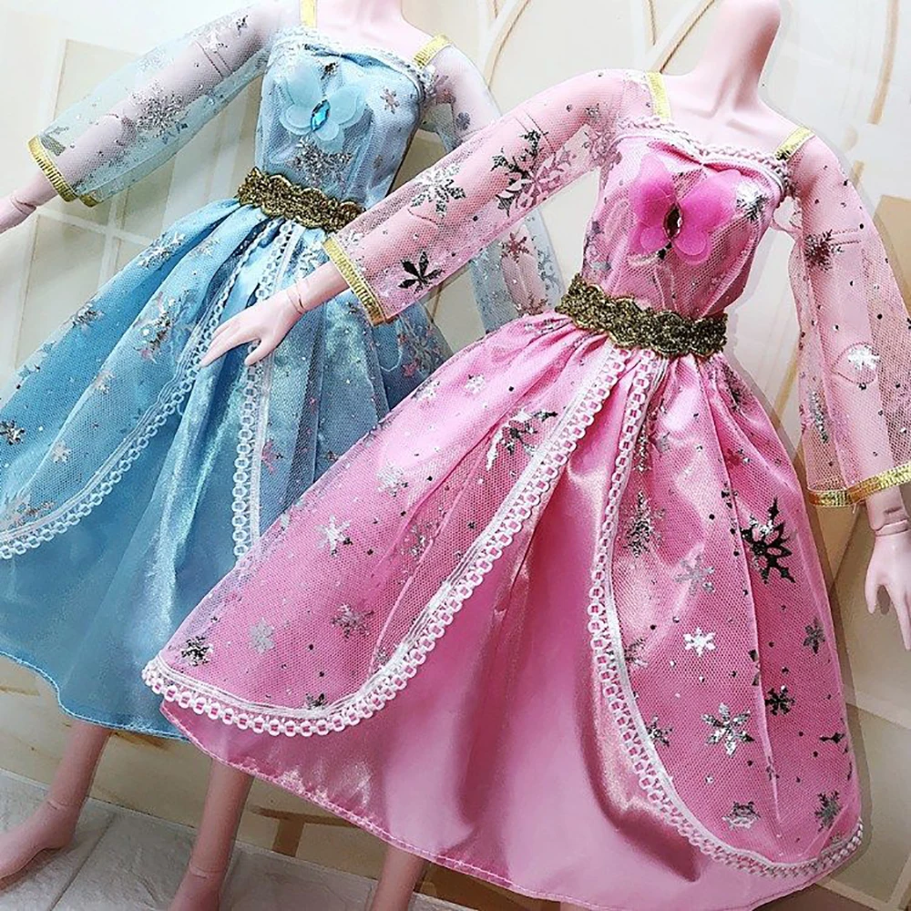 New 60cm Doll Clothes Ancient Hanfu Girl Fashion Wedding Dress Beautiful Girl Kid Toys Diy Dress Up Doll Accessories (no Doll)