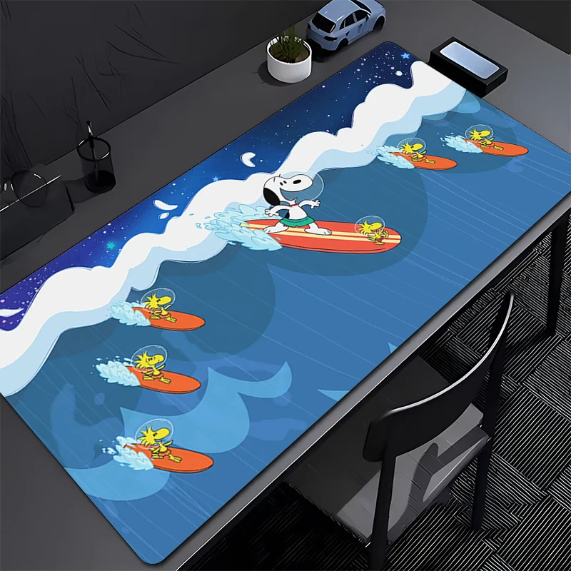

Anime Mouse Pad HD Print Mousepad Computer Kawaii Cartoon Gaming Keyboard Pad Accessories Cute S-snoopys Extended Desk Mouse Mat