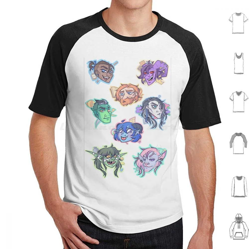 Nein T Shirt Cotton Men Women DIY Print Mn Mighty Nein The Mighty Nein