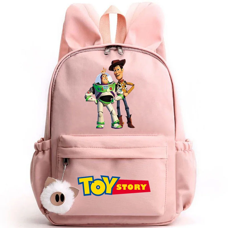 Toy Story Woody Buzz Lightyear zaino per ragazze ragazzi adolescenti bambini zaino borse da scuola Casual zaini da viaggio Mochila