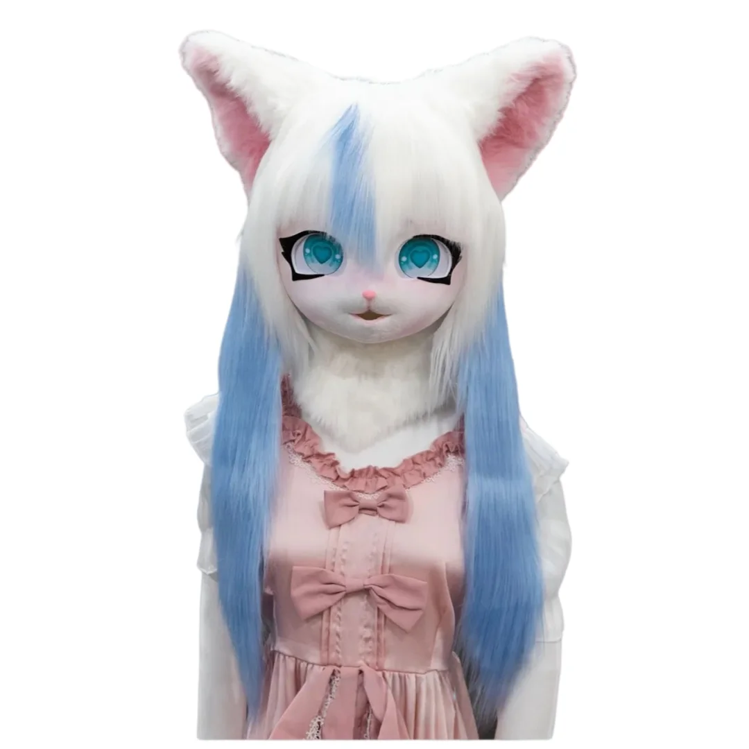 

Fursuit Cosplay Headset Furry Head Base Comiket Furry Kig Kigurumi Animal Cat Rabbit Beast Mask
