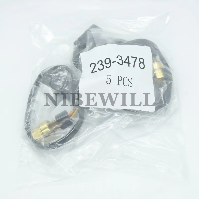 239-3478(With wire) Oil Pressure Sensor Switch for Caterpillar E345c E349d C15 C11 C13 C18 Heavy Equipment Parts
