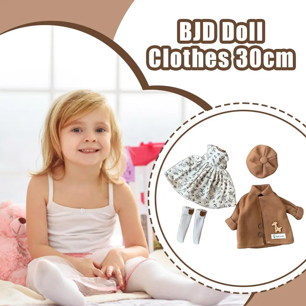 ชุดเสื้อผ้าตุ๊กตา BJD ขนาด 30 ซม. 1/6 ชุดแฟชั่นตุ๊กตา ชุดเดรสเจ้าหญิงแสนสวย ของเล่นเด็กผู้หญิง ของขวัญ ชุดตุ๊กตา อุปกรณ์เสริมตุ๊กตา