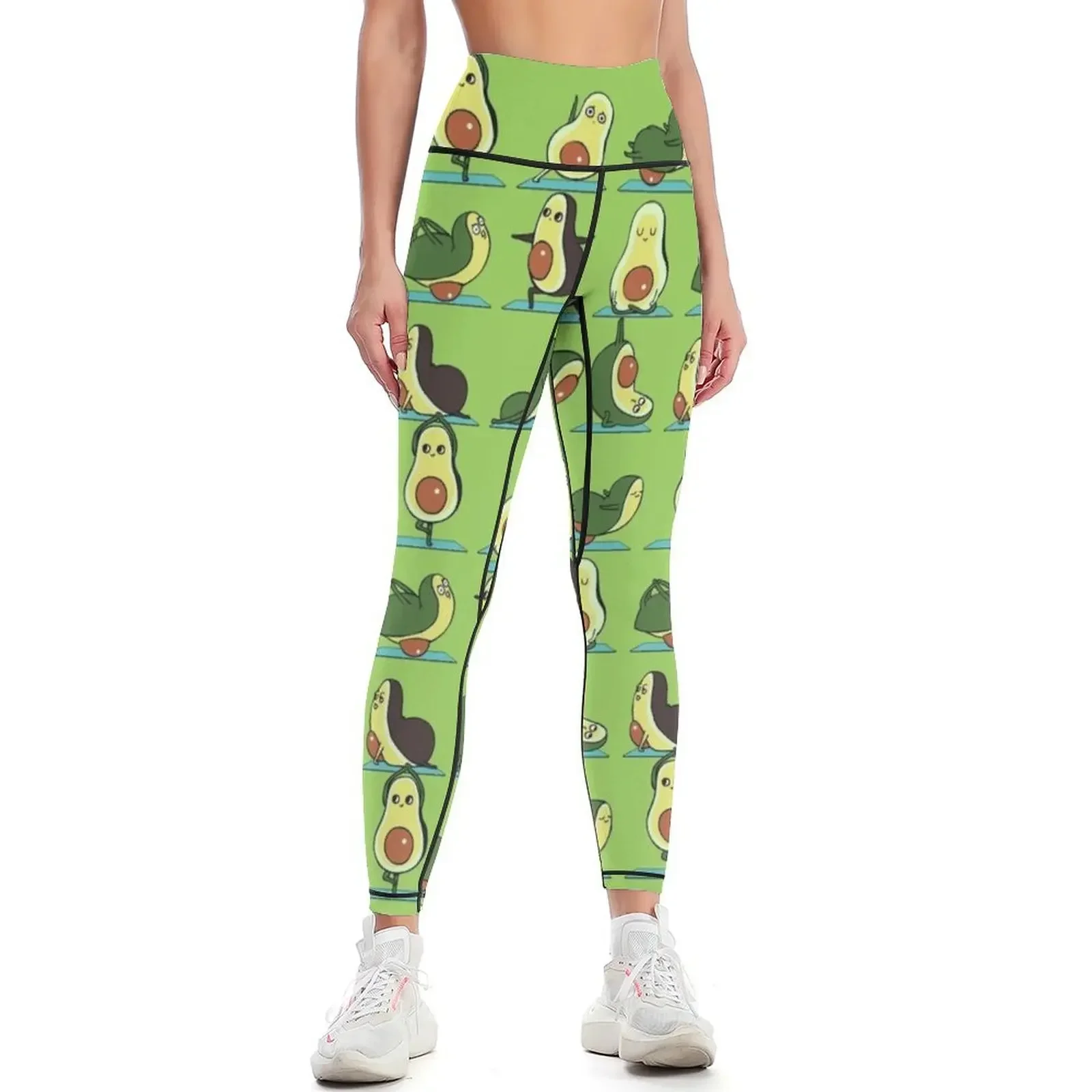 Avocado Yoga Leggings legging pants raises butt active wear sports tennis for Women's fitness Womens Leggings