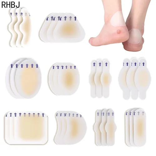 Imagen 2 del producto Herramienta profesional para el cuidado de los pies, Gel Invisible para aliviar el dolor, parche en blíster, reparación de molienda de tacón alto, juanetes blandos, resistente al agua, 10 Uds.