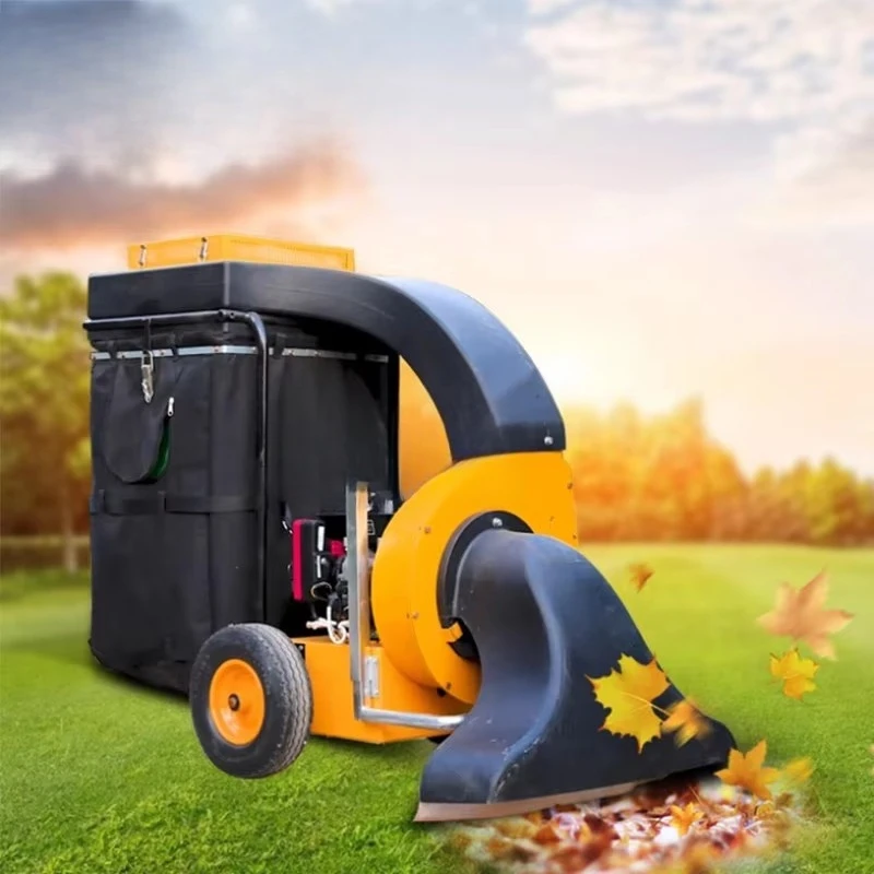 Leave Collector Battery Power Machine Heavy Duty Suction Pump Cleaning Leaves Leaf Blower