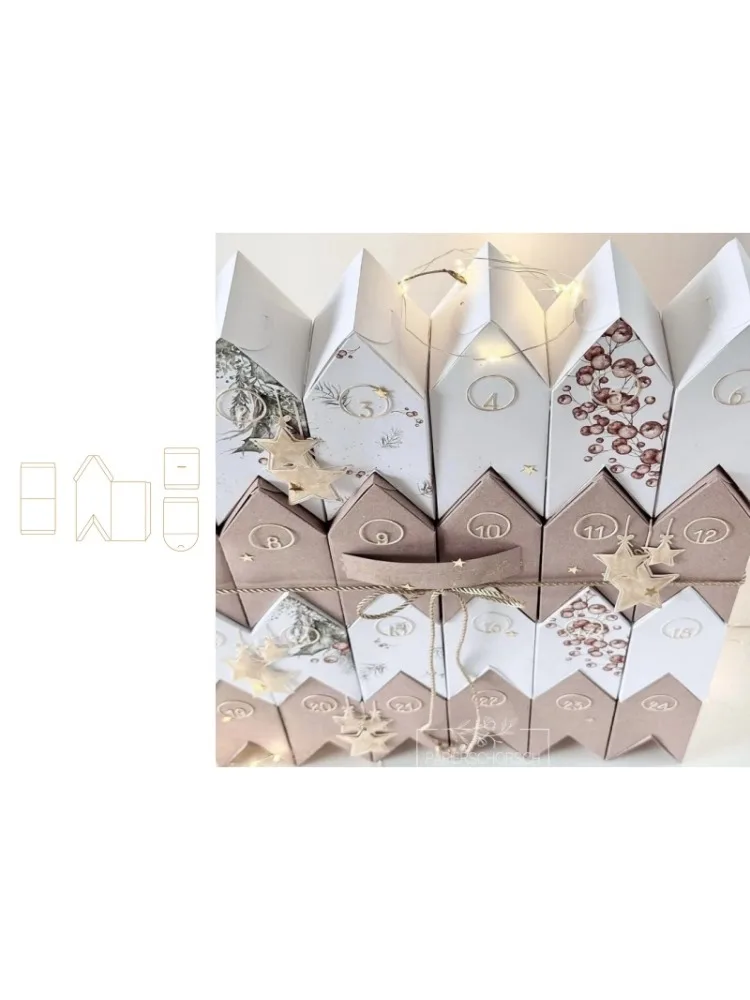 Neues Produkt im Vorverkauf: Winter-Stanzformen und Stempel für Eltern und Kinder, DIY-Scrapbook-Album-Dekoration, geprägte Papierkarten