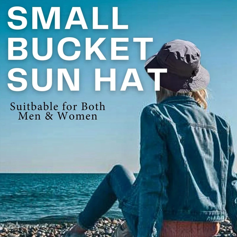 Foldable Bucket Hat Outdoor Anti-UV Sun Hats For Men Women Spring Summer Fast Dry Waterproof Visors Cap Camping Fisherman Caps