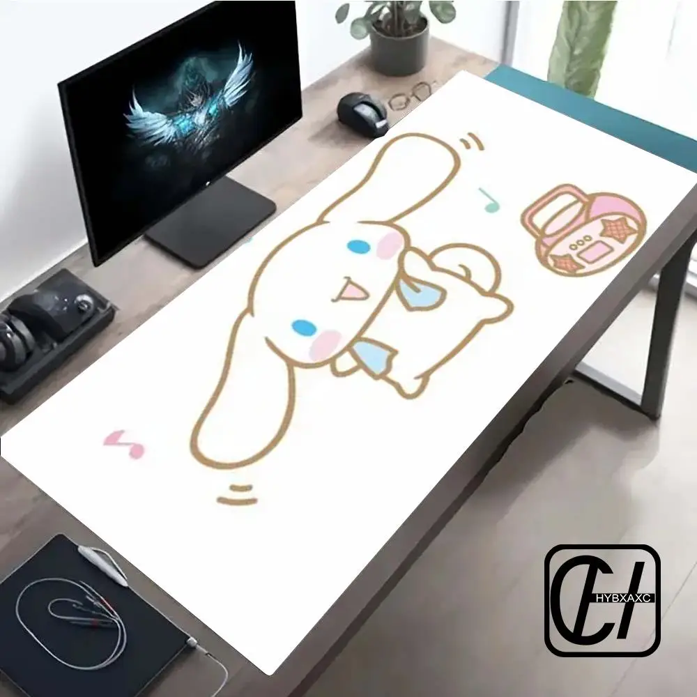 

Cute Cinnamoroll Gaming Mouse Pad XS Small Mousepad For PC Gamer Desktop Decoration Office Mouse Mat Deskmat Rug