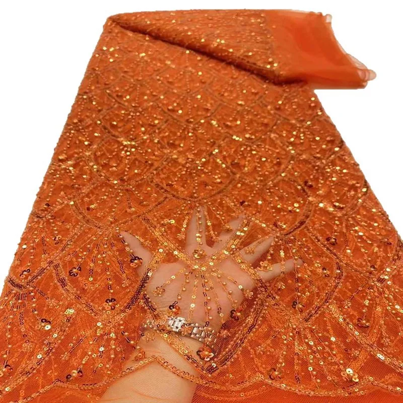 

French Mesh Sequins Tulle Lace Fabrics for Sewing Wedding Party Dress New Lace Trim Fabric, Flat Embroidery, Sequin Mesh Fabric