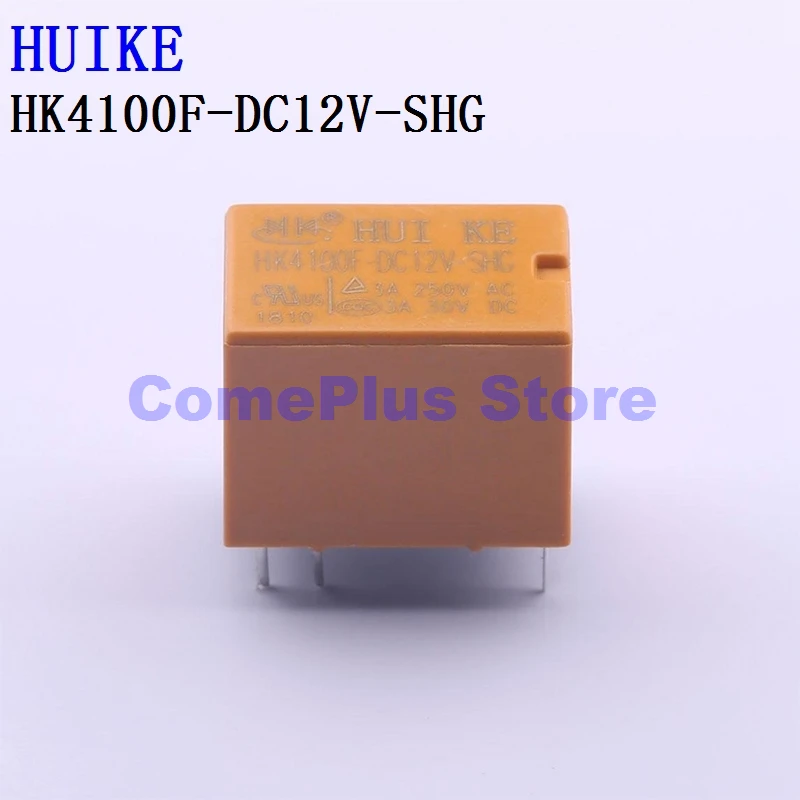 

5PCS HK4100F-DC12V-SHG HK4100F-DC24V-SHG HUIKE Power Relays