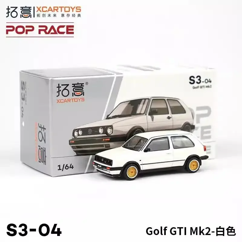 XCARTOYS 1:64 Simulation alloy car model Golf GTI Collection alloy pressure shaft miniature simulation car model, boy toys,