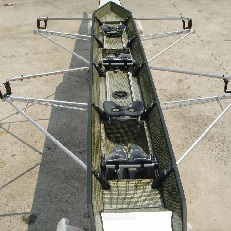 

New Design FISA Full Carbon Fiber 100% Rowing Boat Double Scull Sweep Boat 2X 2- World Rowing 2022
