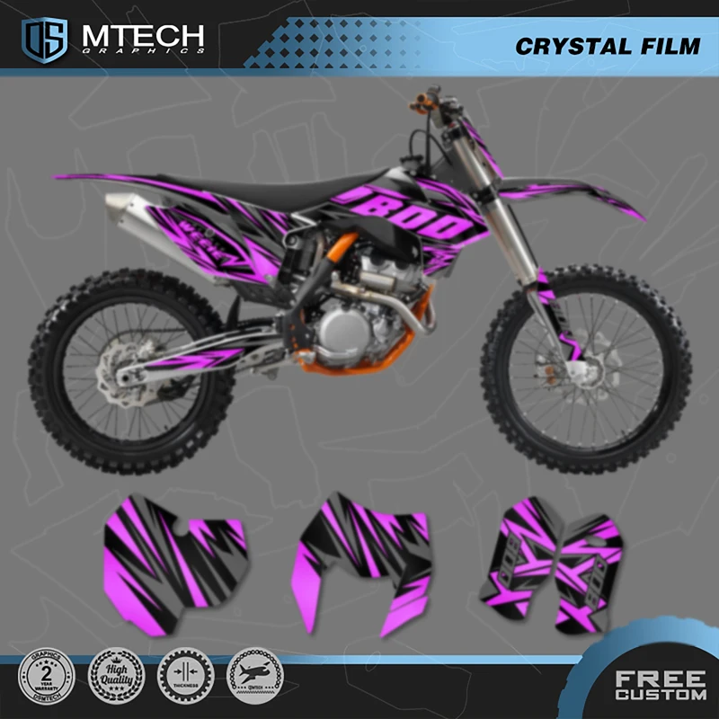 

DSMTECH Motorcycle Sticker Custom Team Graphics Decals Kit For KTM SX SXF XC XCF 2013 2014 2015 EXC EXCF XCW 2014 2015 2016 008