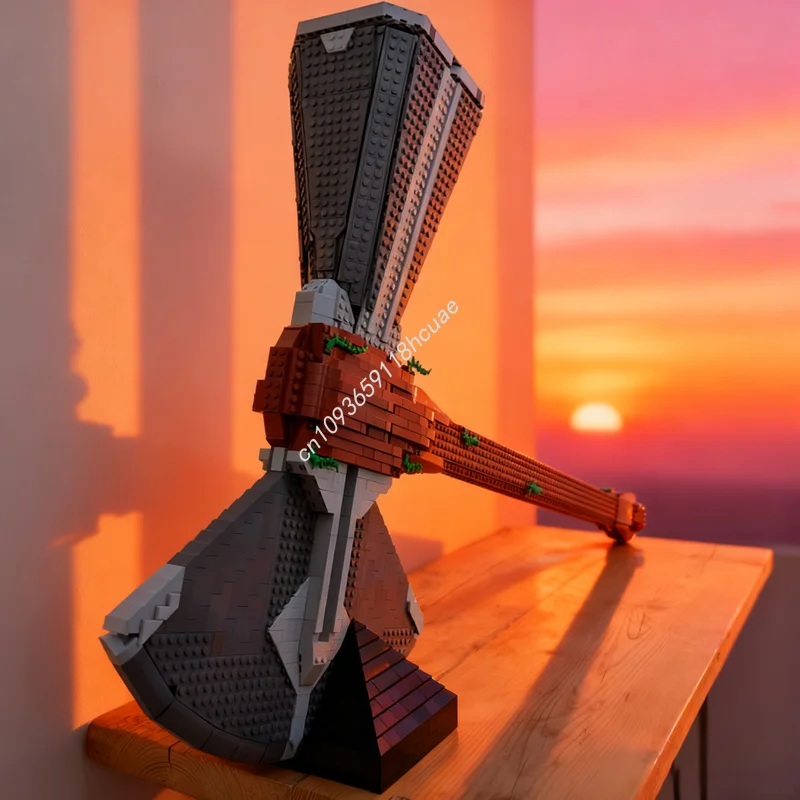 

316pcs MOC Stormbreaker Stand Model Building blocks Architecture toys DIY creative idea Education Kids Christmas gift Birthday