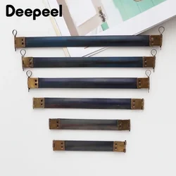 5 pçs deepeel 8.5-15cm metal costura carteira quadro interno fecho de bloqueio diy saco bolsa bolsa alça acessórios de ferragem