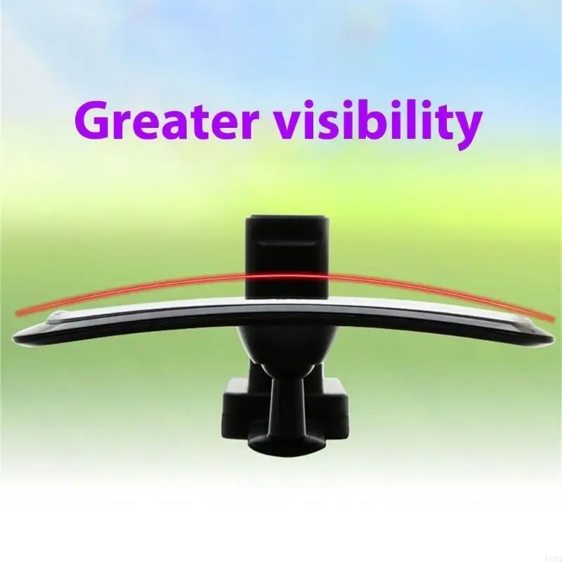 مرآة مراقبة الطفل مقاومة للكسر، مرآة رؤية خلفية آمنة بزوايا واسعة L8RB