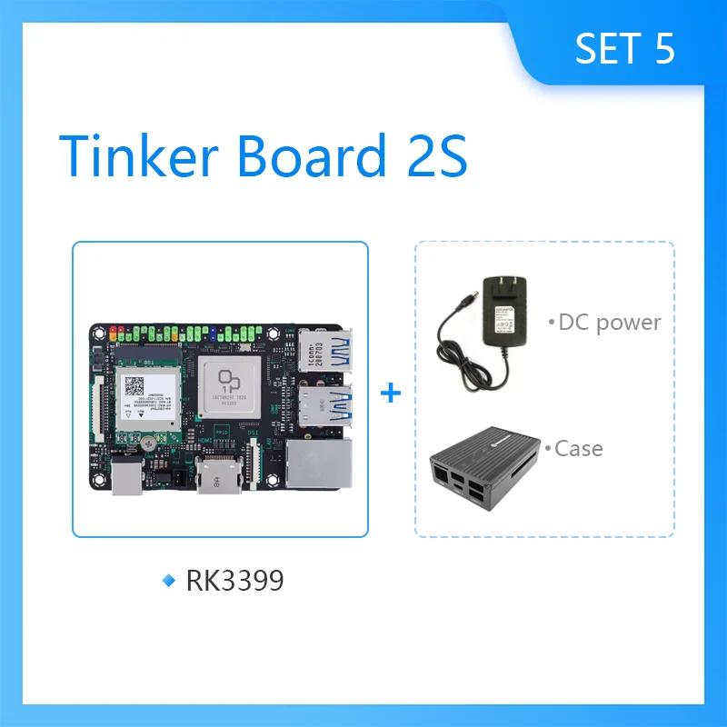 ASUS Tinker Board 2S Rockchip RK3399 アームベースのシングルボード