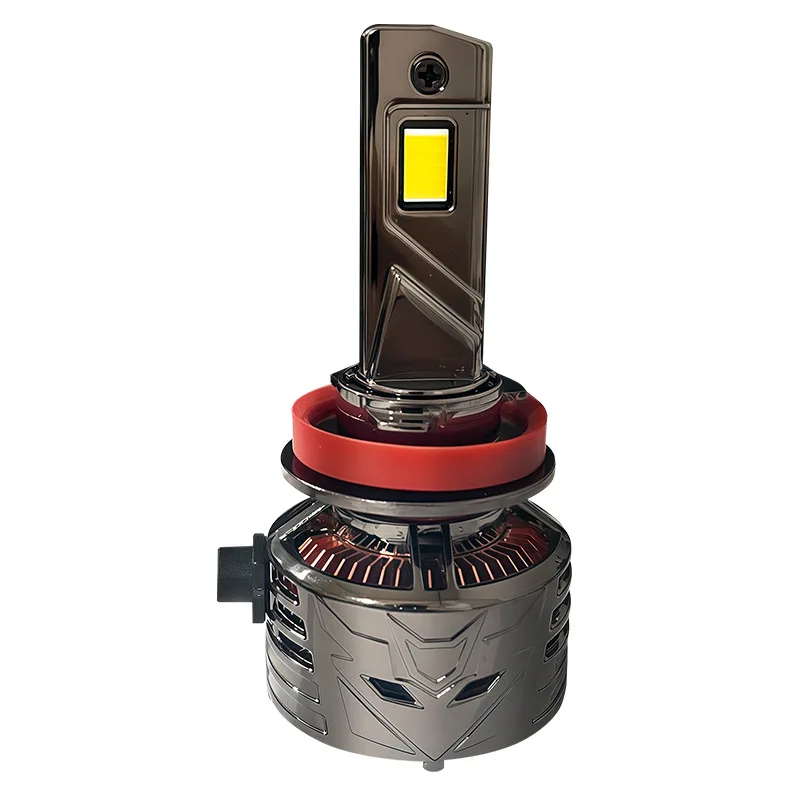 

240W High Power LED Headlight with Fin Heat Sink Cooling h7 led High Low Beam Ultra Bright Strong Light Car Front Lamp