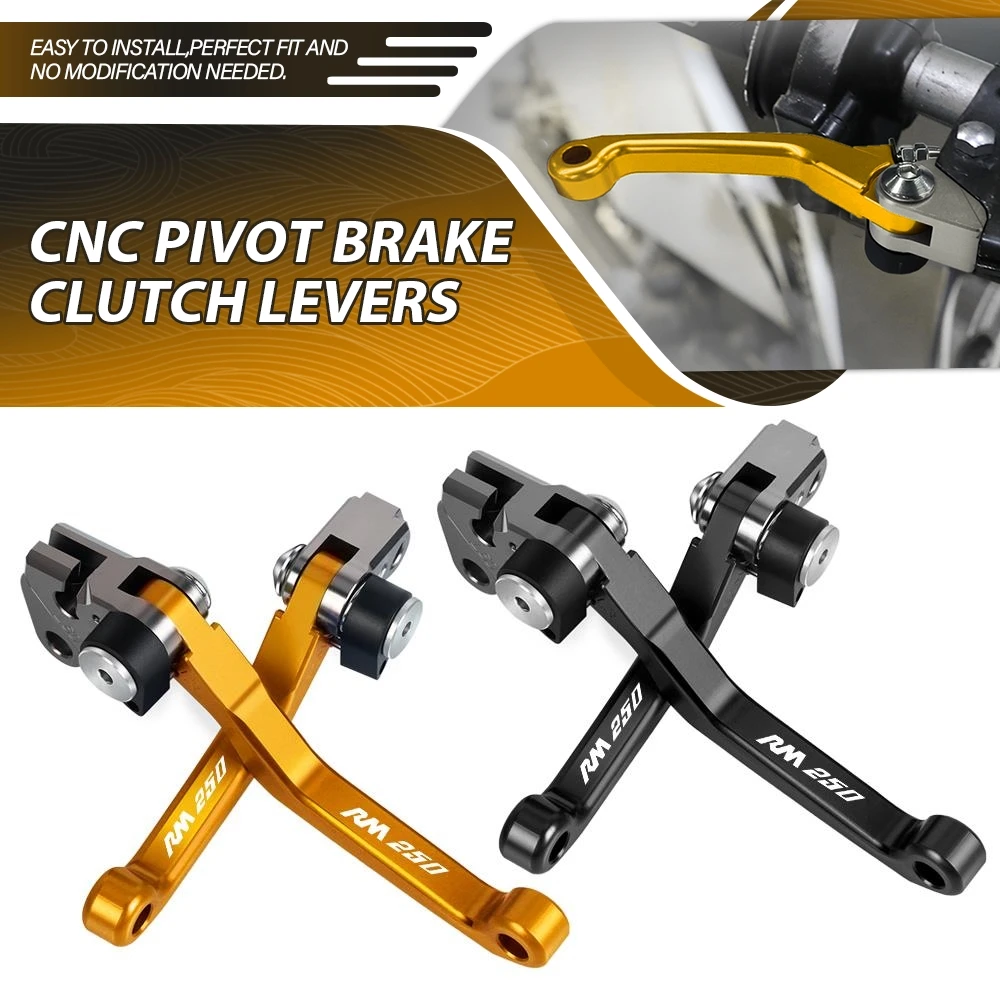 

CNC Dirt Bike Parts Brake Clutch Levers Motorcycle Accessories FOR SUZUKI RM250 RM 250 1996 1997 1998 1999 2000 2001 2002 2003