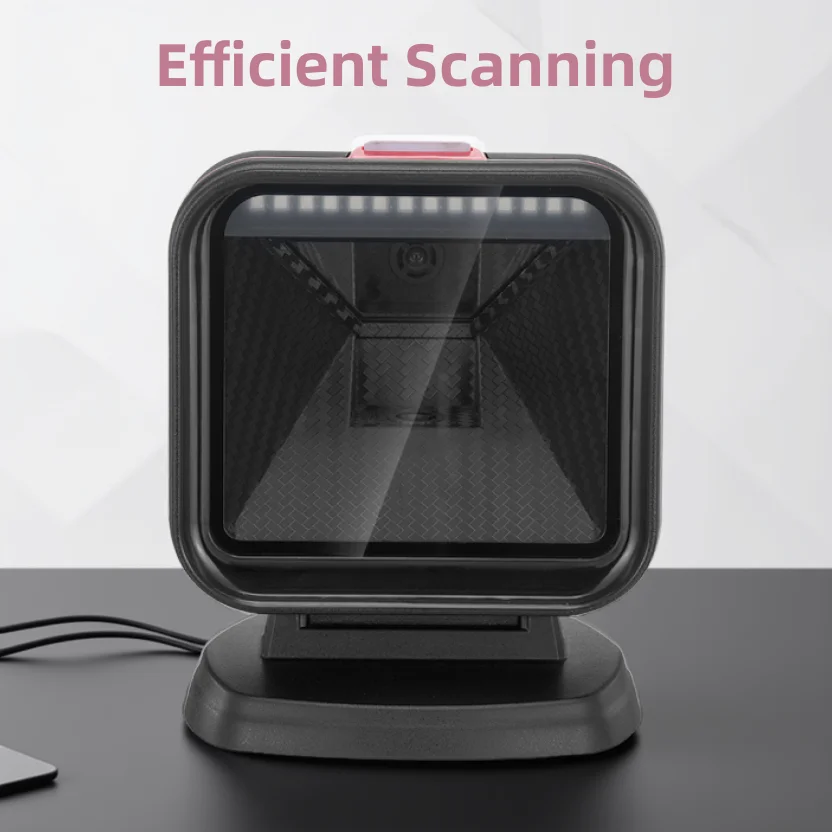 Barcode Scanner 2D Omnidirectional QR Code Desktop Barcode Reader for Supermarket Auto Sense Data Matrix PDF417 barcod scanners