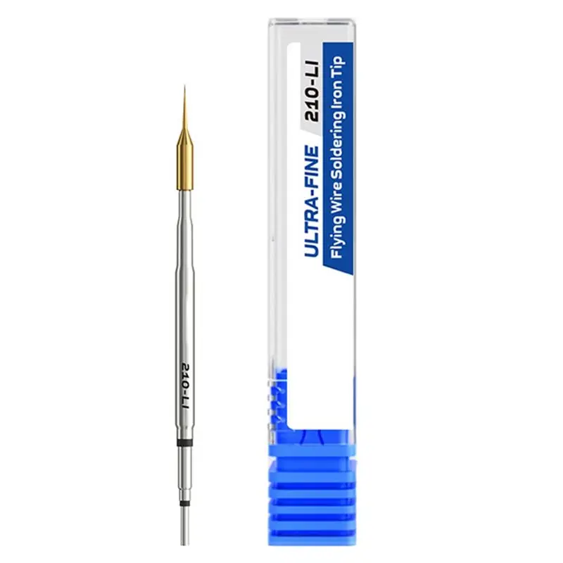 【FAMILY GATHERING】RELIFE Motherboard Flying Wire Repair 210-LI 0.1Mm Ultra-Fine Soldering Iron Tip Special Pure Copper Fast Heat