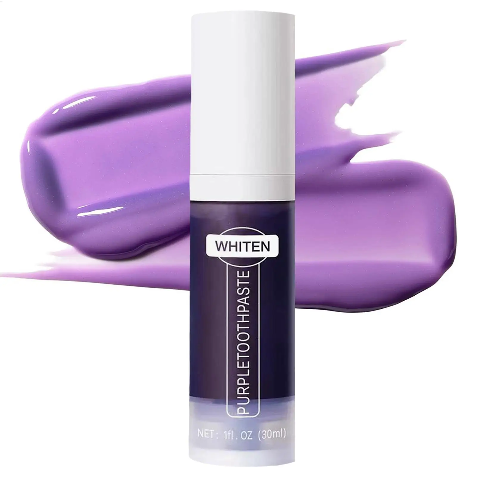 

Purple Toothpaste Fresh Fragrant Orals Hygiene Care Toothpaste deep cleaning,make teeth more shiny, fresh breath Toothpaste