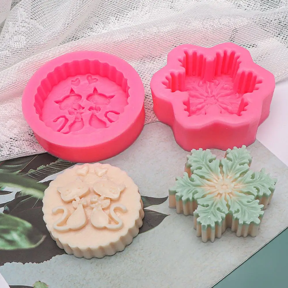 3D Rose Shape Fondant Mold Silicone Sugar Craft Molds Cake Cupcake Jelly Candy Chocolate Baking Tool Silicone Soap Molds